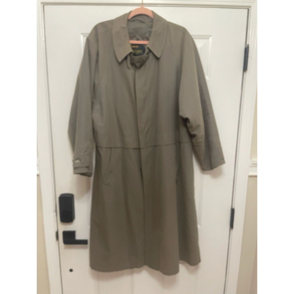 VTG Bugatti Trench Overcoat Gore-Tex Us Size 38 M See Photos And Description